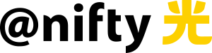 @nifty光　ロゴ