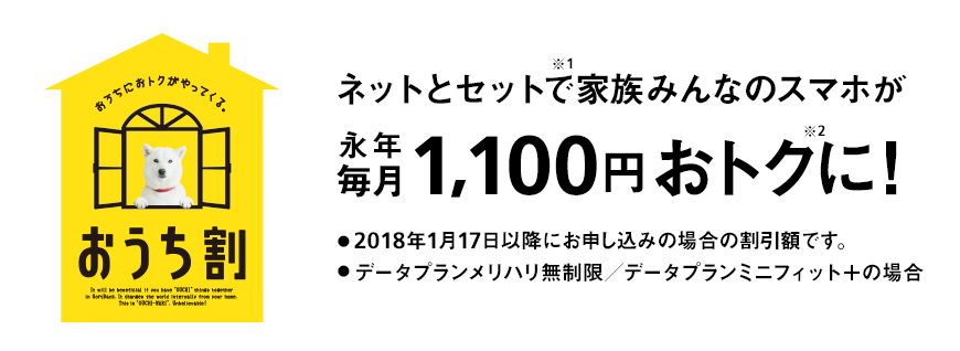 おうち割 光セット