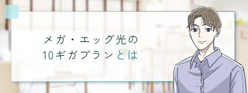 メガ・エッグ光の10ギガプランとは