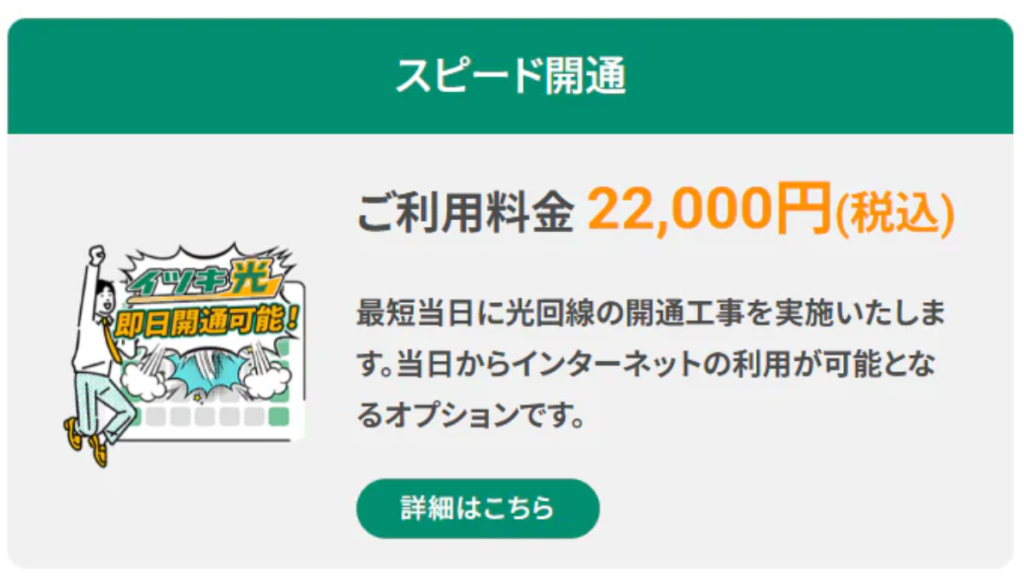 イツキ光の公式HPのスクショ