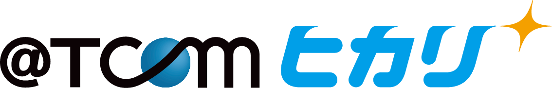 @TCOMヒカリ　ロゴ　透過