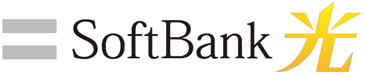 ソフトバンク光　ロゴ　透過