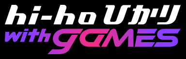 hi-hoひかり with gamesロゴ