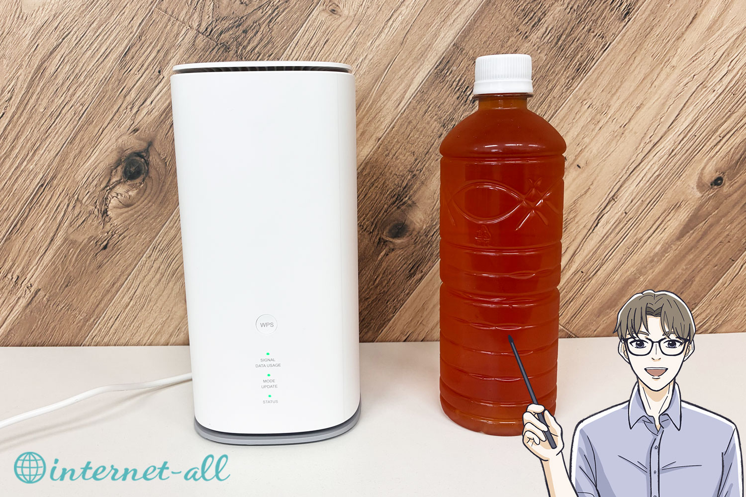Speed Wi-Fi HOME 5G L13のサイズ感